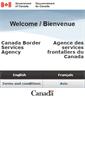 Mobile Screenshot of cbsa-asfc.gc.ca